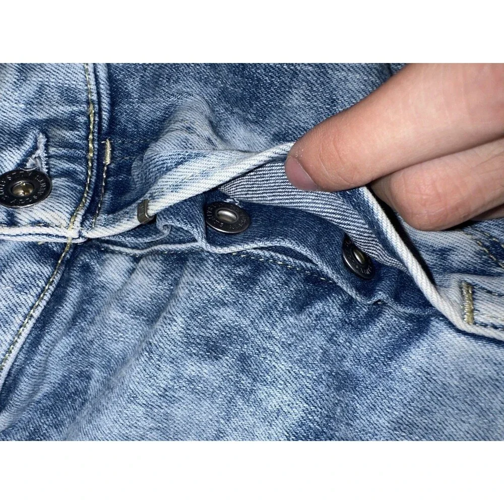 AllSaints Cigarette Distressed Damaged Skinny Jeans Mens 36x29 (Tagged Size 36)